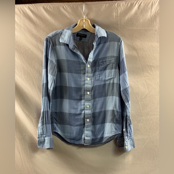Banana Republic Long Sleeve Untucked Fit Blue XS - Picture 1 of 4